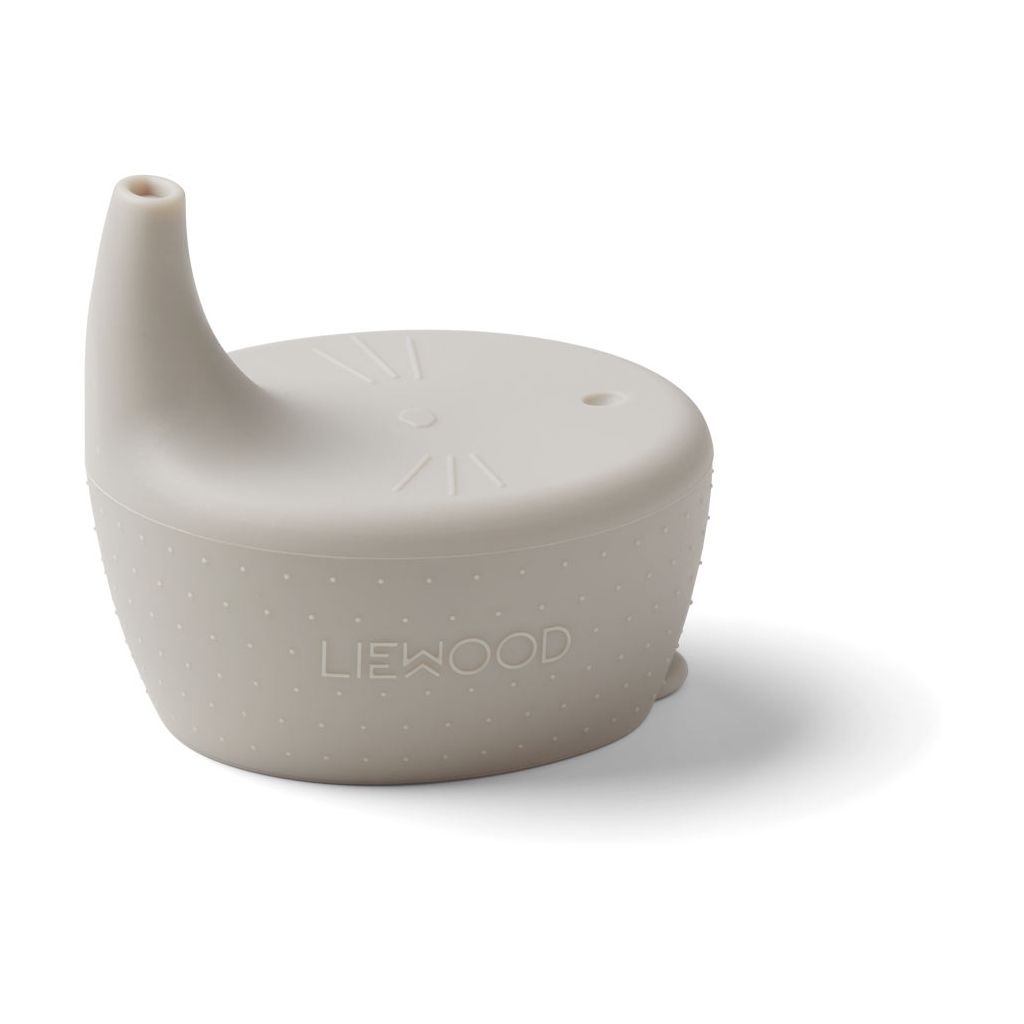 Liewood Piplock Silicone 2-pack Cat Dumbo Grey