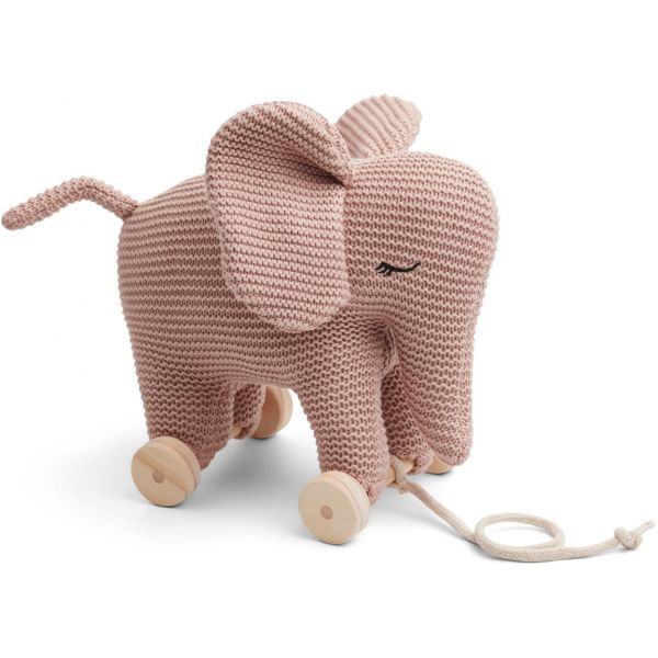 Liewood Dahlia Elefant på hjul Rose