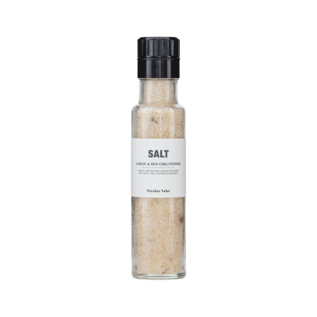 Nicolas Vahé Kryddkvarn Salt Garlic & Red Chili Pepper