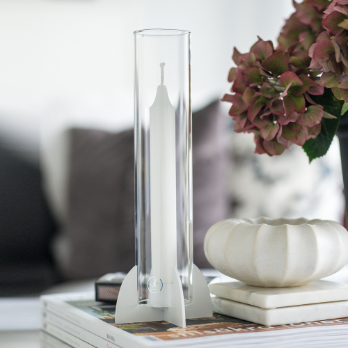 Solstickan Design Ljusstake Vit