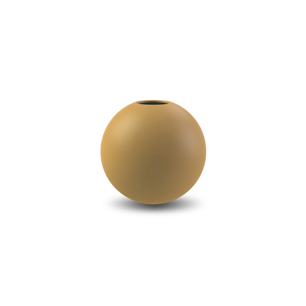 Cooee Design Ball Vase Ochre
