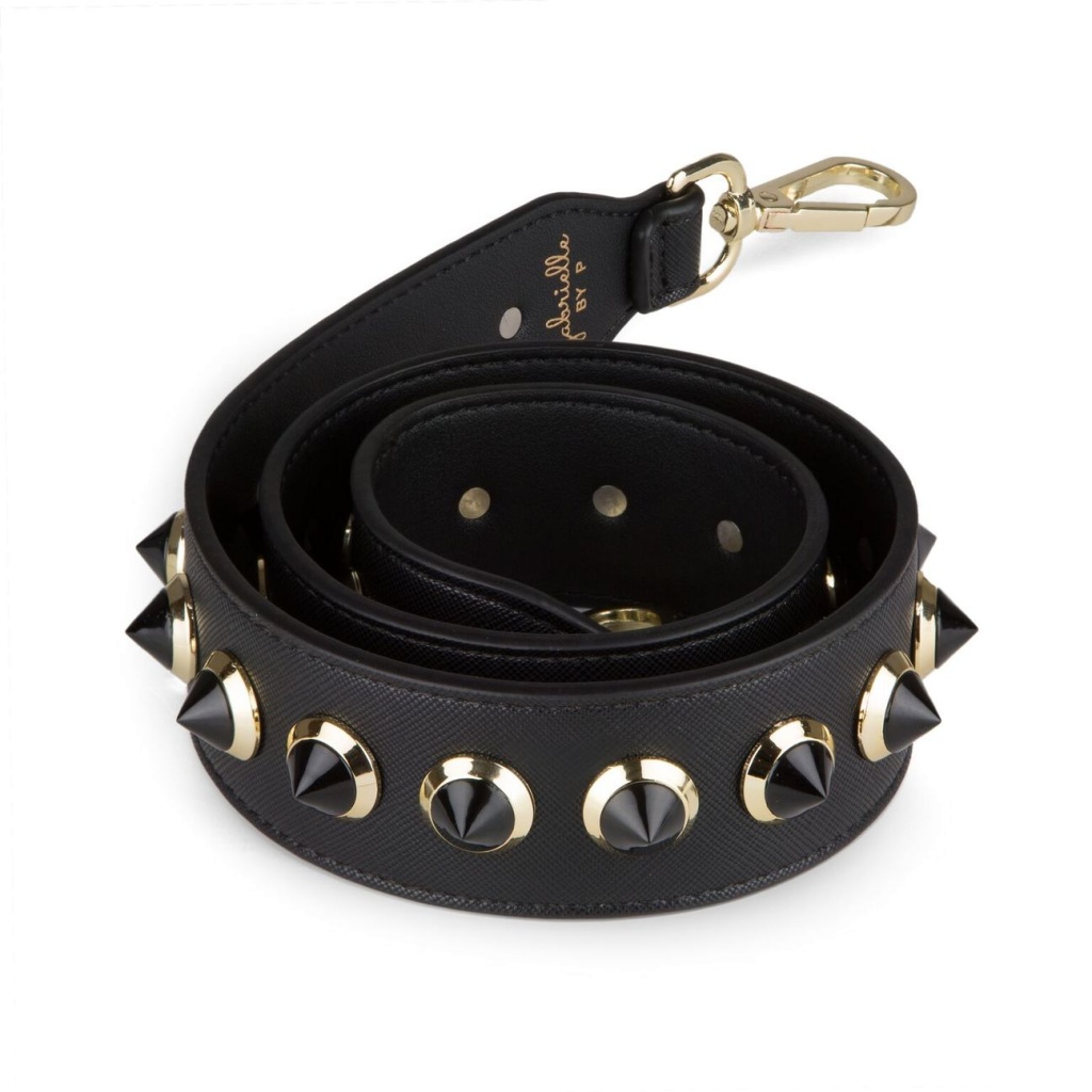 Gabrielle By P Black Stud Gold 90cm