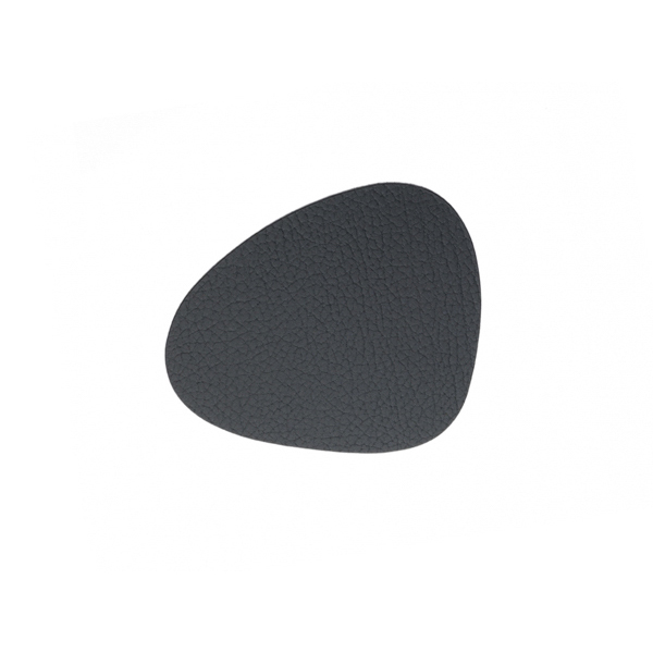 Lind DNA Glasunderlägg Curve 11x13 cm Bull Black