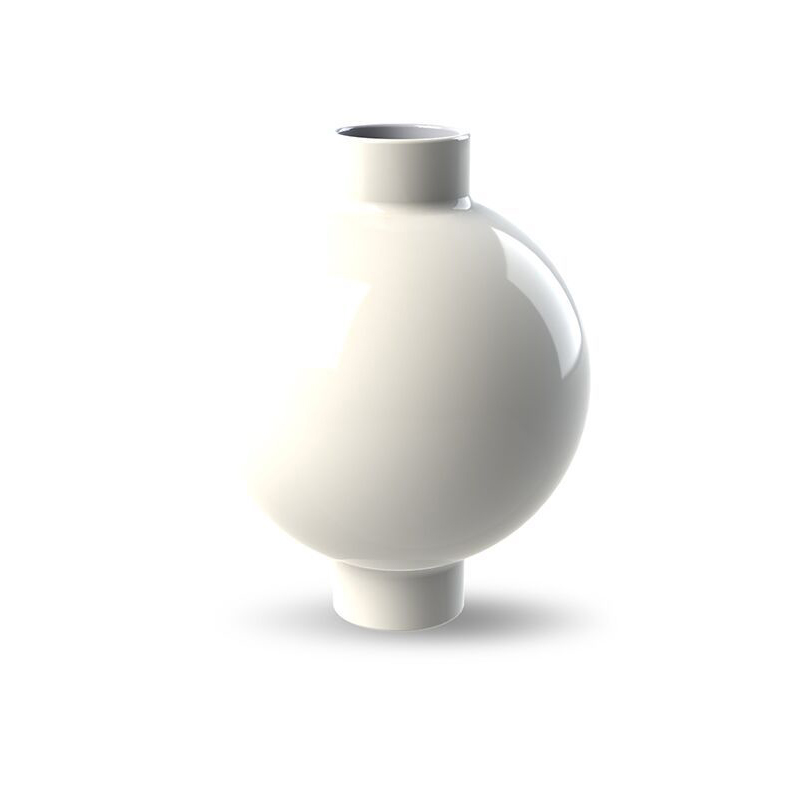 Cooee Design Collar Vase 14cm White