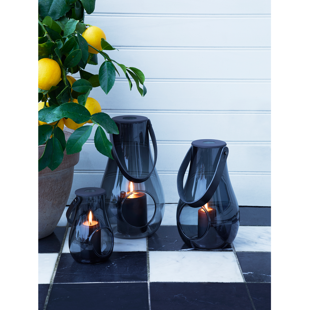 Holmegaard Design With Light Ljuslykta Smoke
