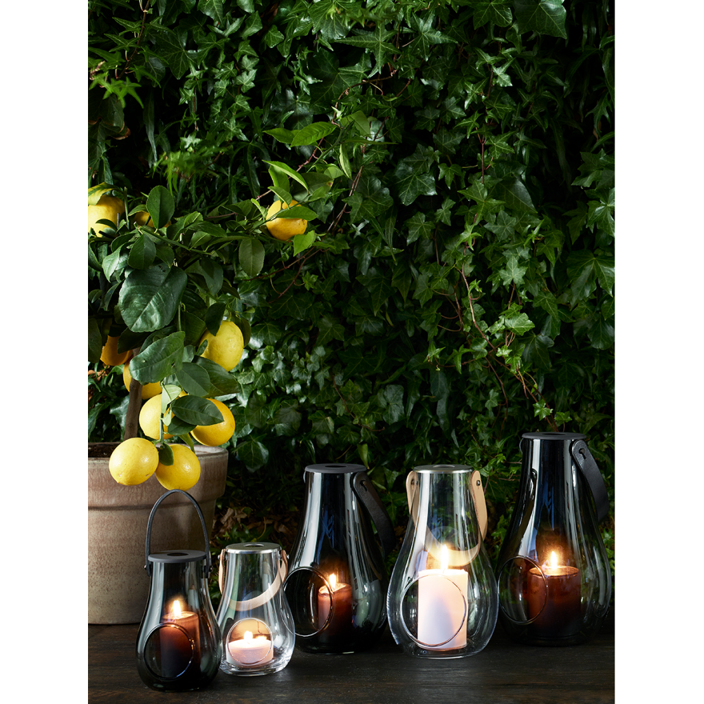 Holmegaard Design With Light Ljuslykta Smoke