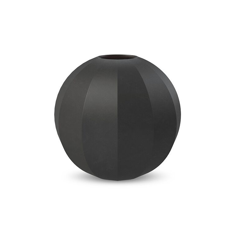 Cooee Design Edge Ball Vase 15 cm Black