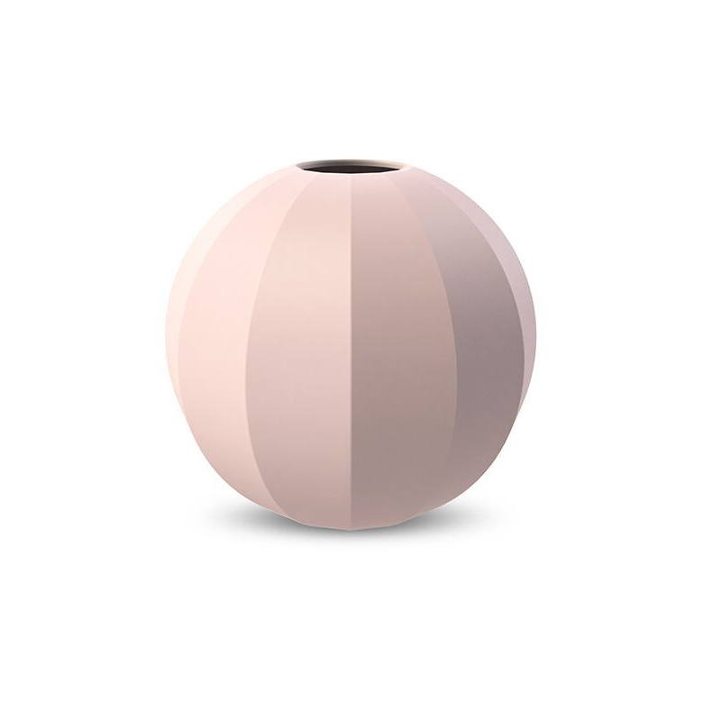 Cooee Design Edge Ball Vase 15 cm Dusty Pink