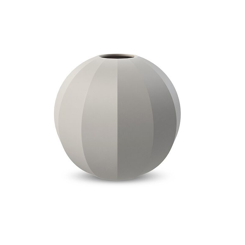 Cooee Design Edge Ball Vase 15 cm Light Grey