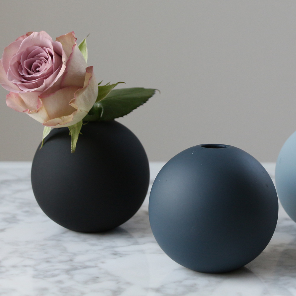 Cooee Design Ball Vase Midnight Blue