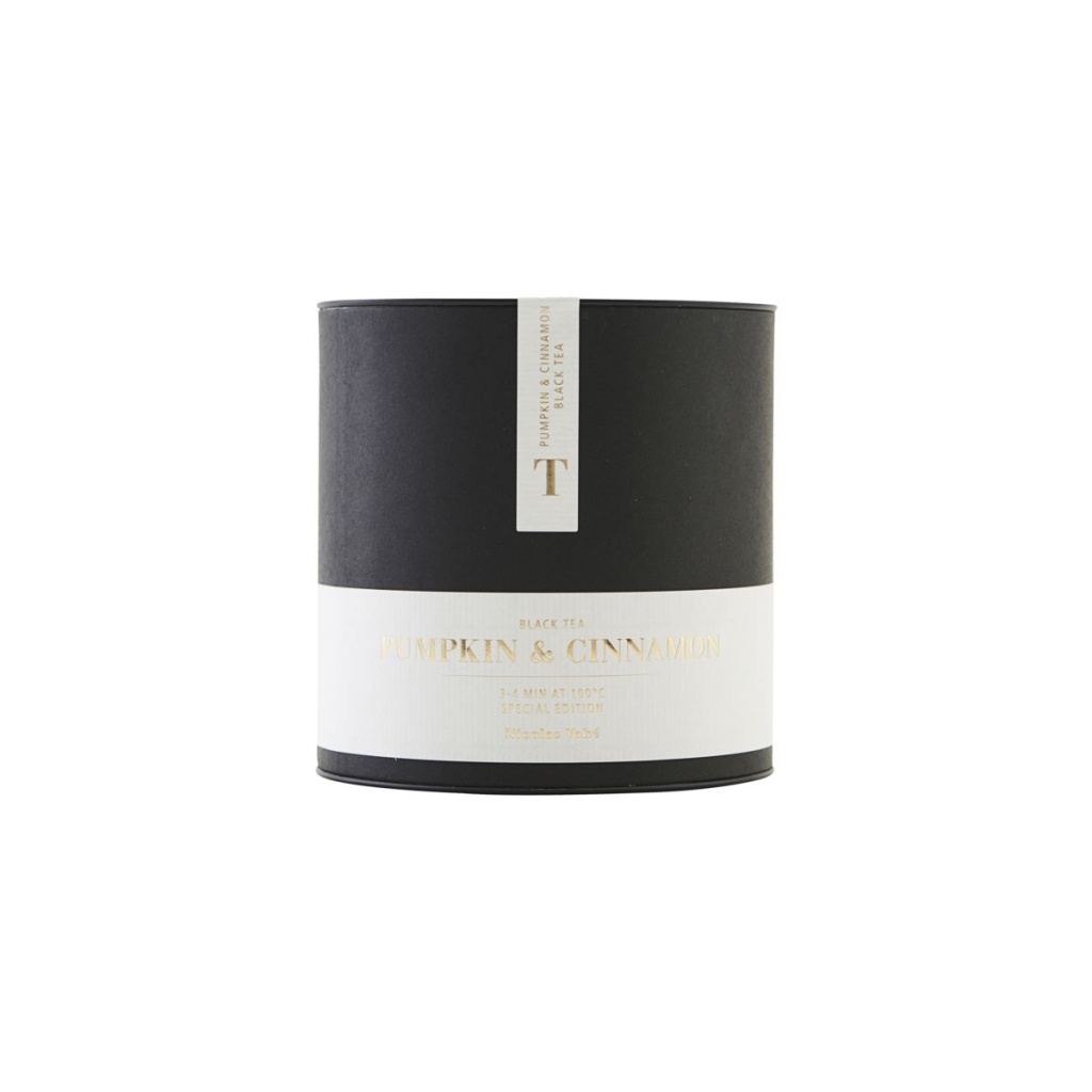 Nicolas Vahé Tea Black Pumpkin & Cinnamon 100 gram