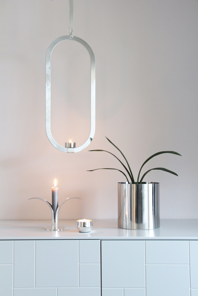 Cooee Design Oval Candleholder Stainless Steel