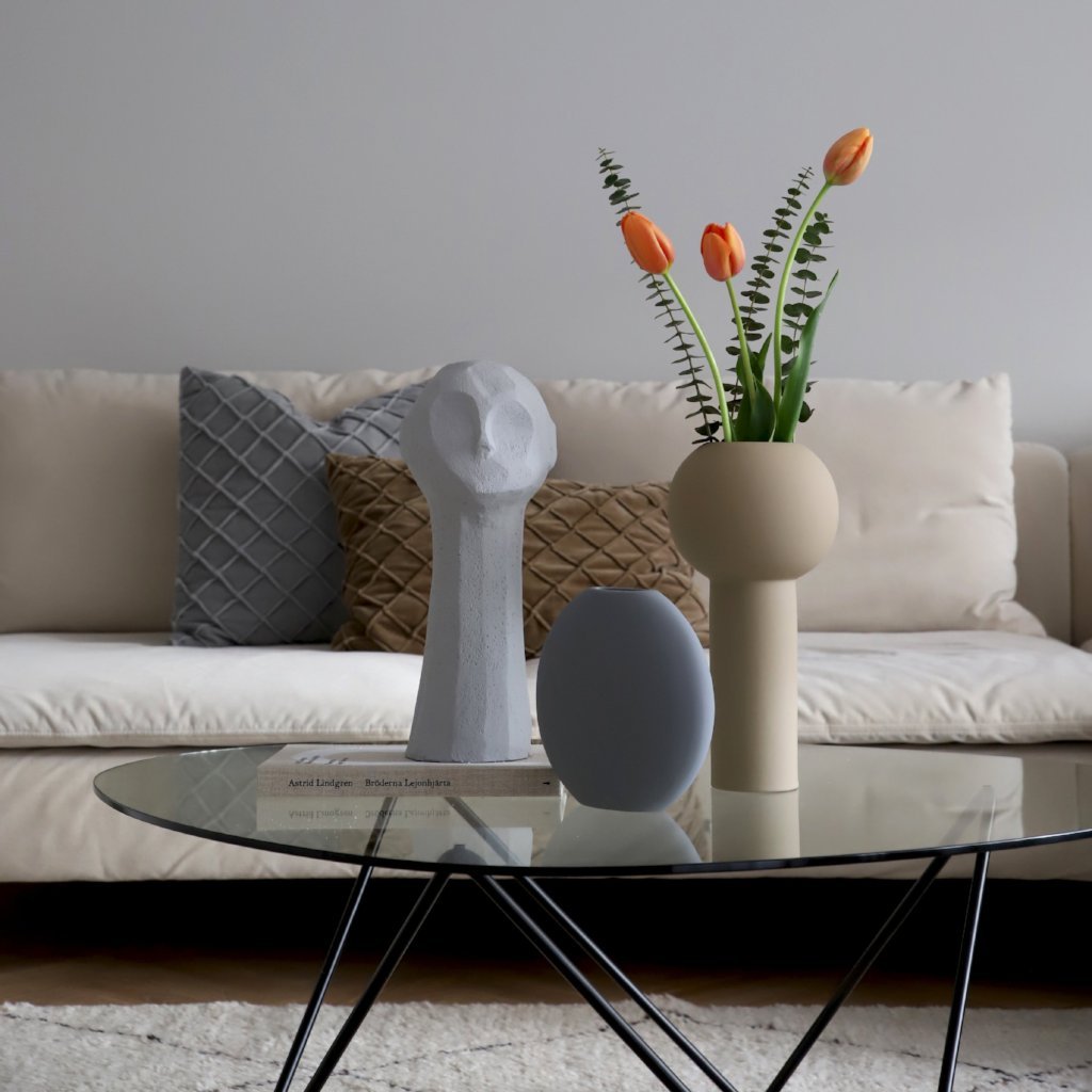 Cooee Design Vas Pastille 20 cm Grey