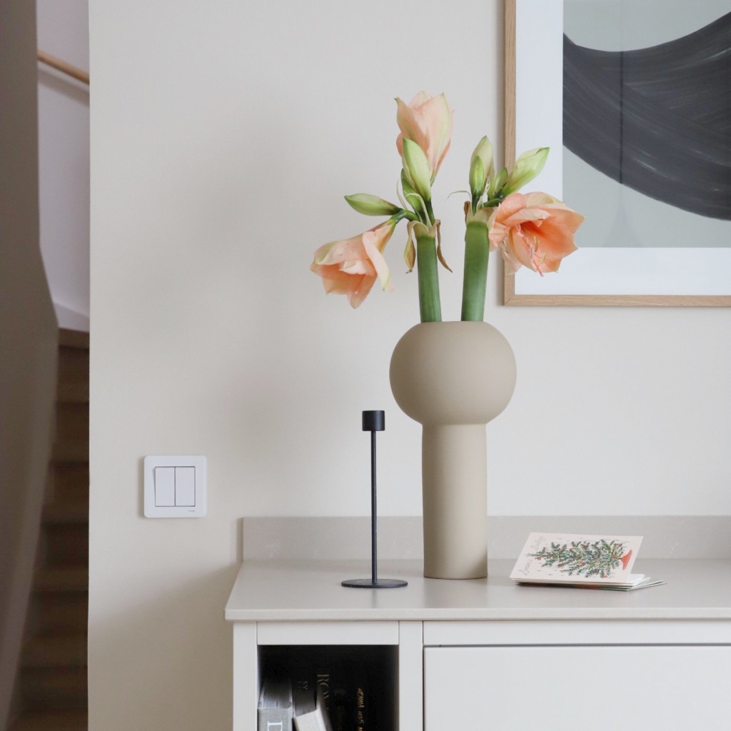 Cooee Design Pillar Vase Sand 32 cm