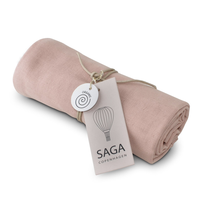 Saga Copenhagen Vidar Muslinfilt Misty Rose
