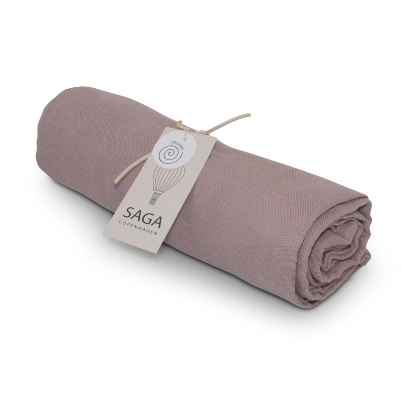 Saga Copenhagen Hula Swaddlefilt Mauve