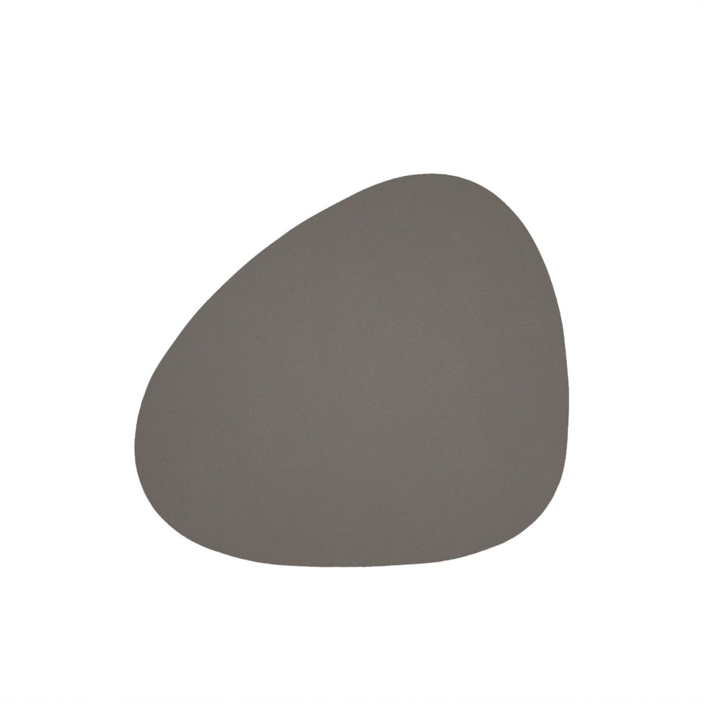 Lind DNA Glasunderlägg Curve 11x13cm Softbuck Cool Grey