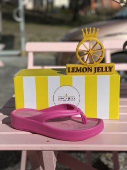 Lemon Jelly Flip Flops Rosa