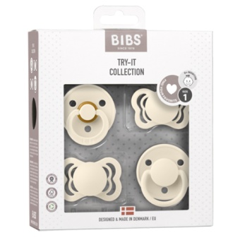 BIBS nappar Try-It Collection Ivory (0+ mån)