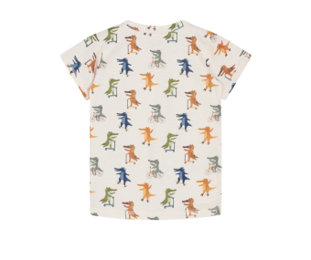 T-shirt Anker färgglada krokodiler