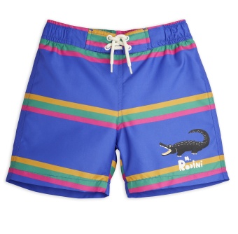 Badshorts - Crocodile swim shorts (Blue)