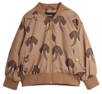 Jacka - Elephants baseball jacket (brun)