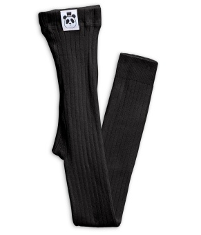 Leggings - Ribbed leggings black