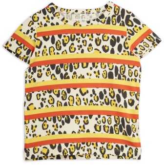 T-Shirt - Leopard Stripe - Multi 