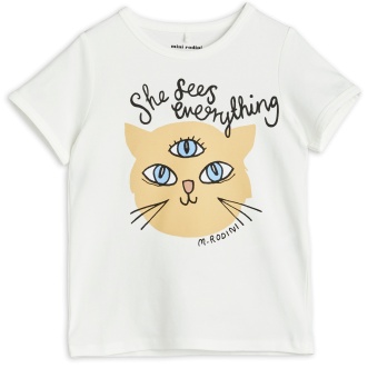 T-shirt - She sees everything (White)