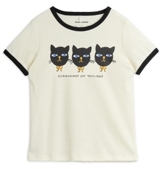 T-shirt - Cat triplets (Offwhite)