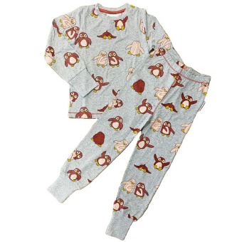 Pyjamas 2-delad Pingvin (Bambu)