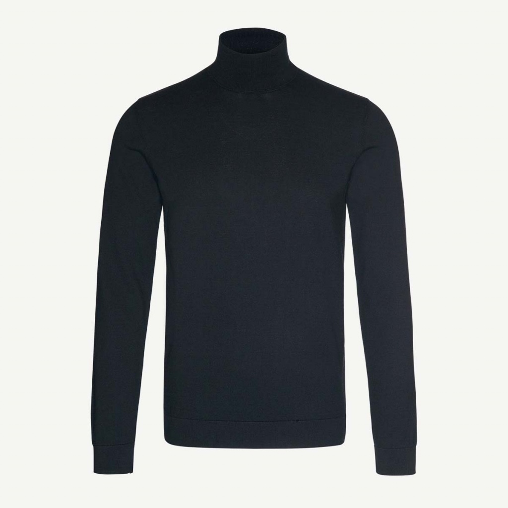 Glen Organic Polo - Black