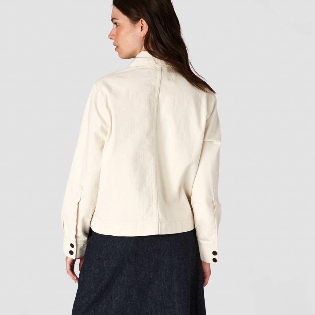 Ota Ecru Jacket KOI