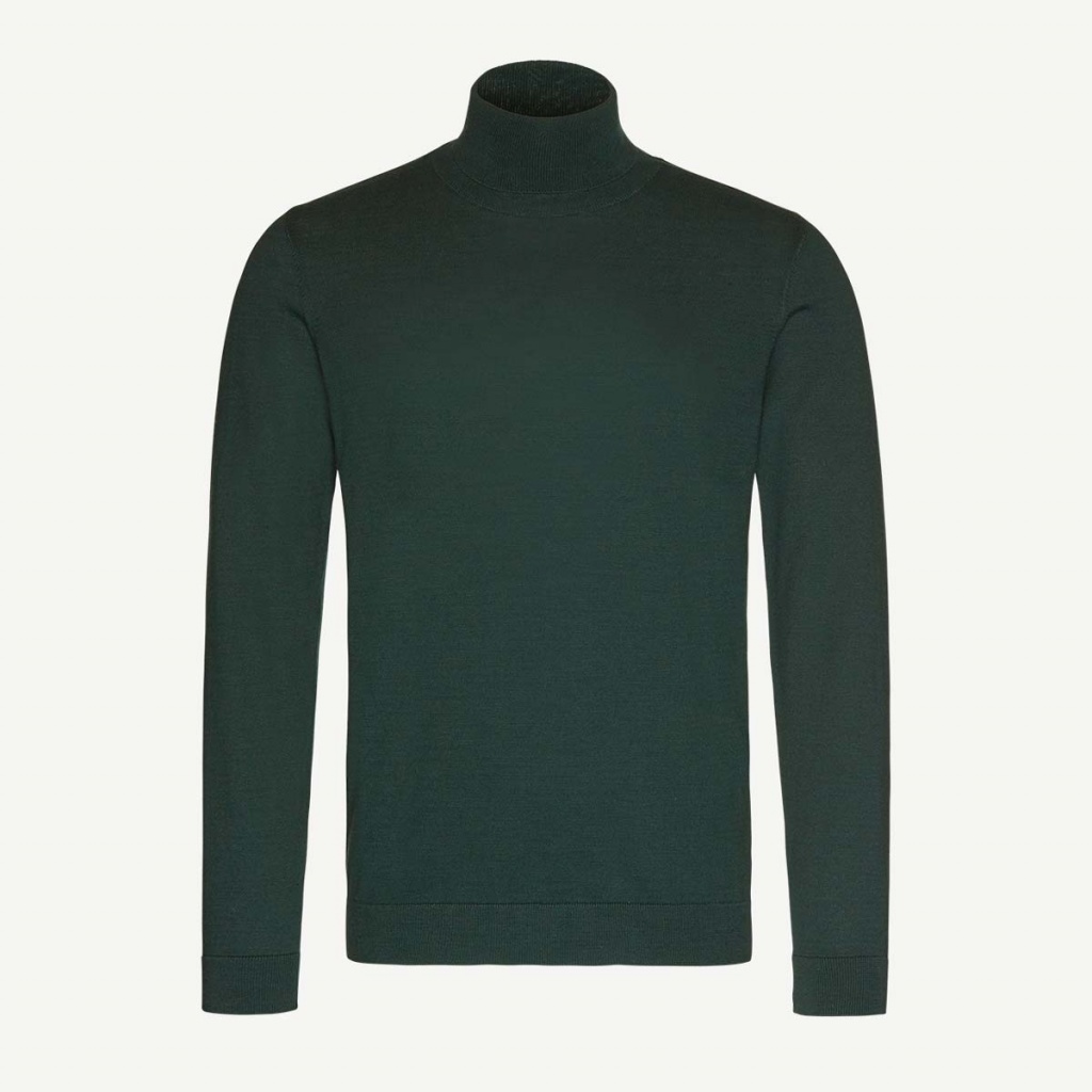 Glen Organic Polo - Deep green