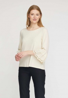 LauRie Ada Anglaise Top Ivory