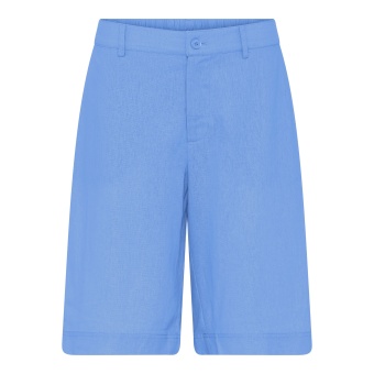 Micha Classic Soft Linen Shorts Blue
