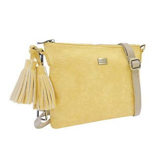 Pipol's Bazaar Stile Cross Väska Mustard