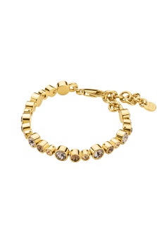 DYRBERG/KERN-- Armband Teresia SG Brown/Gold