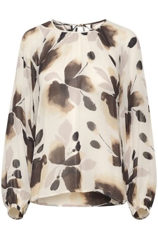 InWear Maree Blommig Blus Truffle Flower