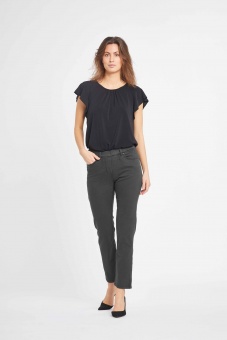 LauRie Hannah Rivet Regular Byxor Antracite