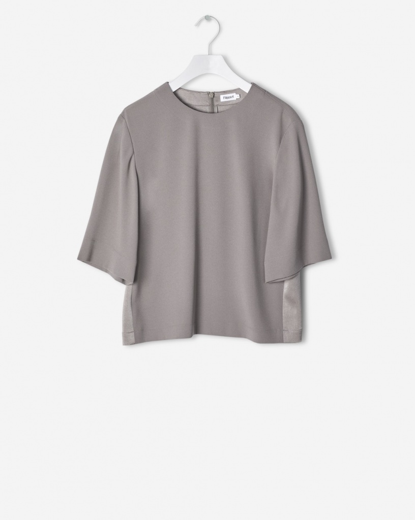 filippa k satin crepe top