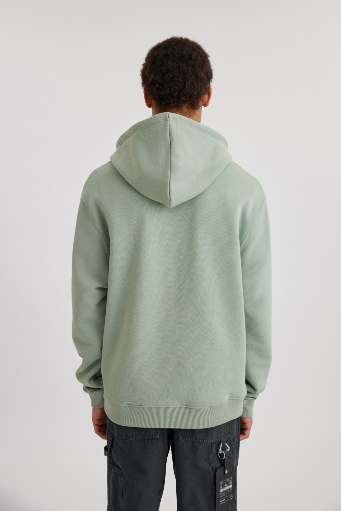 Axel Arigato Monogram Hoodie College Green at