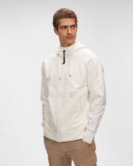 C.P. Company Tröja Hooded Open