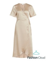 VILONA S/S WRAP DRESS