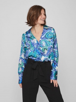 VIKARLA FINE V-NECK L/S SHIRT/SU
