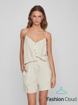 VIPRISILLA S/L BUTTON SINGLET