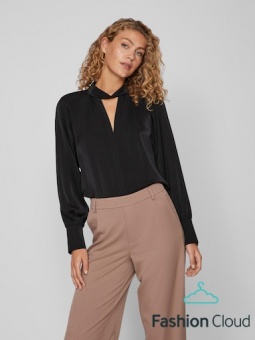 VIELMA HALTERNECK L/S TOP