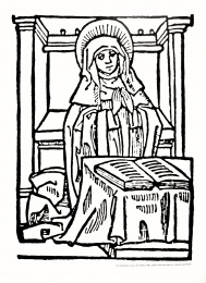 Birgitta-affisch (Träsnitt, 1492)