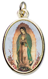 Vår Fru av Guadalupe, färg