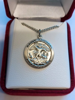 Mikael-medalj, silver Sterling
